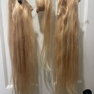 Bellami Blonde Hair Extensions clip in